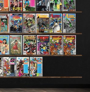 Huge Lot 140+ Comics with Action Comics Weekly, Green Lantern & More!