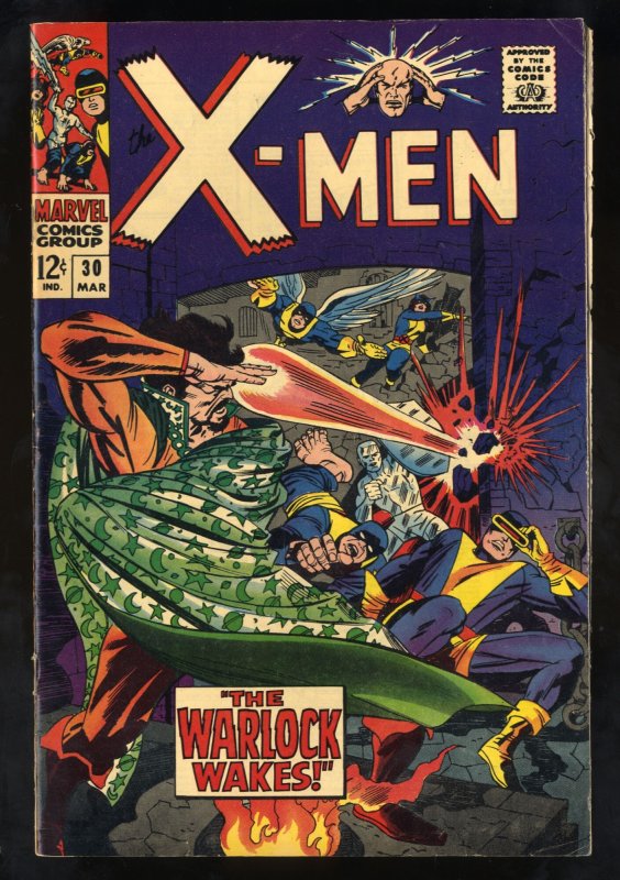 X-Men #30 FN 6.0 White Pages