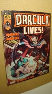 DRACULA LIVES 4 *NICE COPY* BUCKLER PLOOG MARCOS ART GLOSSY COPY