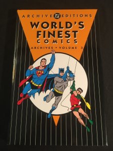 DC ARCHIVES: WORLD'S FINEST COMICS Vol. 3 Hardcover, First Printing