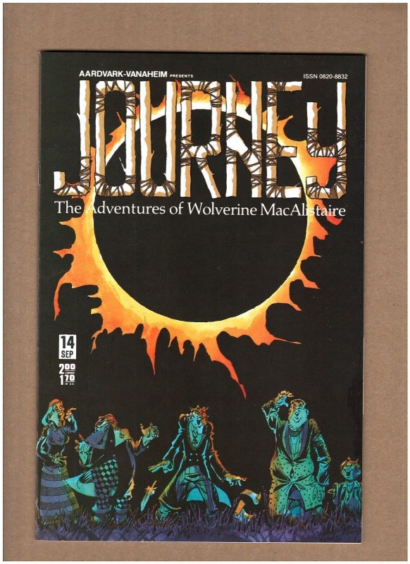 Journey #14 Aardvark-Vanaheim Comics 1984 William Messner-Loebs VF 8.0