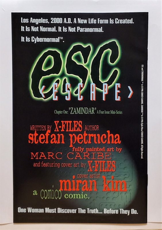 Elementals: How the War Was Won #1 (June 1996, Comico) 8.0 VF  