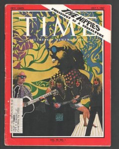 Time 7/7/1967-Hippies-The Philosophy of A Subculture-Timothy Leary-Love-ins-c...