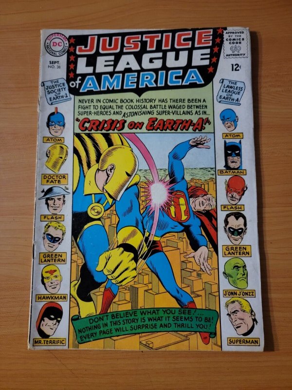 Justice League of America #38 ~ VERY GOOD VG ~ 1965 DC Comics