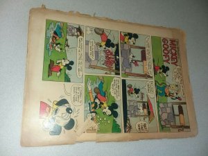 Mickey Mouse 8 Issue Golden Silver Bronze Age Comics Lot Run Set Collection