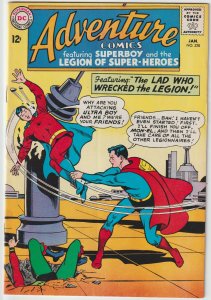 Adventure Comics #328 (Jan 1965, DC), FN condition (6.0), Legion stars