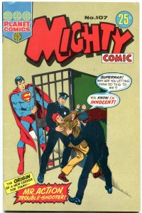 Mighty Comics #107 - Superman- Jimmy Olsen- New Gods- Kirby foreign VF-