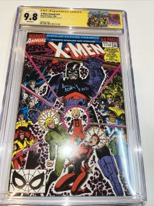 X-Men Annual (1990) # 14 (CGC 9.8 WP) 1st Cameo Gambit • Signed Arthur Adams