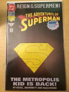 Adventures of Superman #501 Reign of the Supermen