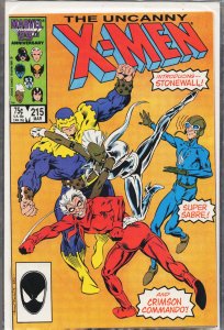 The Uncanny X-Men #215 (1987) X-Men