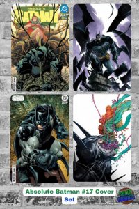 Absolute Batman #17 (4-Cover set) (Covers A,B,C,D)