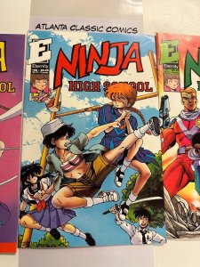 3 Ninja High School  Eternity Comics # 25 26 27  89 CT6