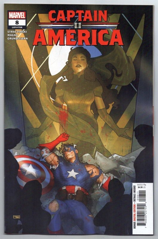 Captain America #8 Comic Book 2024 - Marvel