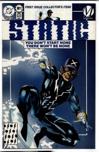 Static #1 (1993) Static [Key Issue]
