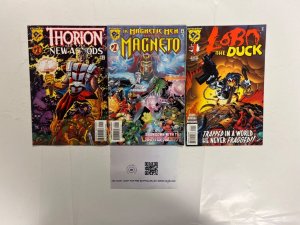 3 Indie Comics Lobo The Duck # 1 + Magneto # 1 + Thorion # 1 73 JS49