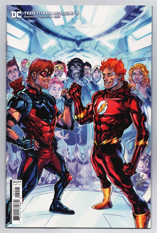 Teen Titans Academy 9 Cvr B Philip Tan Card Stock Variant (DC, 2021
