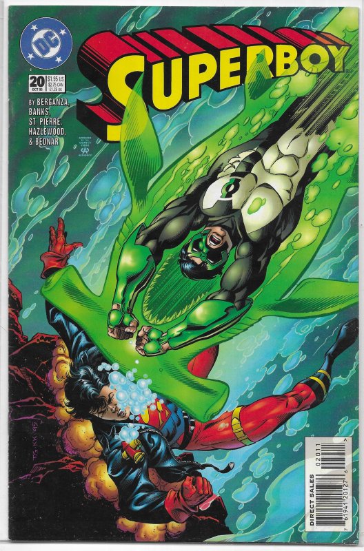 Superboy   vol. 3   #20 FN Green Lantern