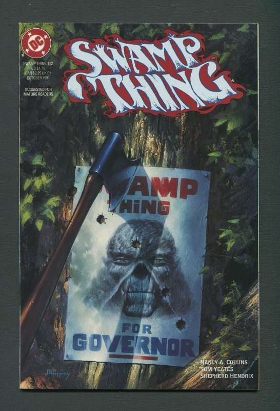 Swamp Thing #112  (2nd Series) 9.0 VFN/NM  October 1991