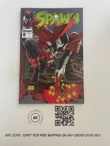 Spawn # 8 NM Image Comic Book Todd McFarlane Cover Art Angela Clown 7 J201