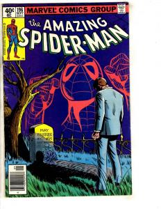 Amazing Spider-Man # 196 FN Marvel Comic Book Goblin Rhino Kingpin Mysterio DB13