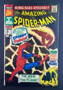 The Amazing Spider-Man Annual (1964) #4 VG+ (4.5) Human Torch