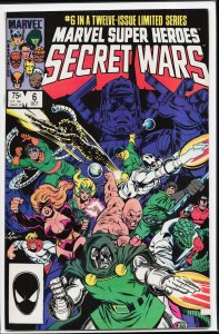 Marvel Super Heroes Secret Wars #6 (1984) Buckaroo Banzai [Key Issue]