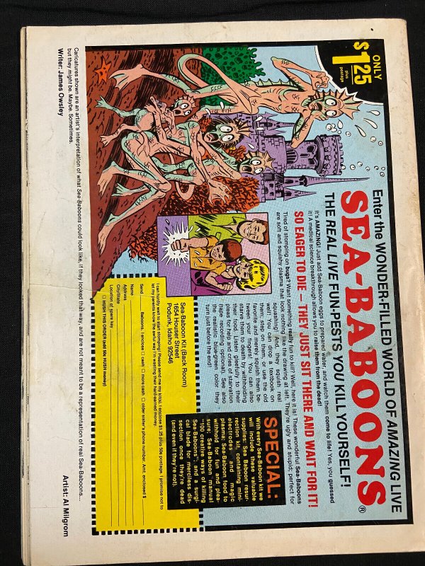 MARVEL CRAZY MAGAZINE STAR WARS THE EMPIRE STRIKES OUT COVER, TEEN HULK  FN/VF