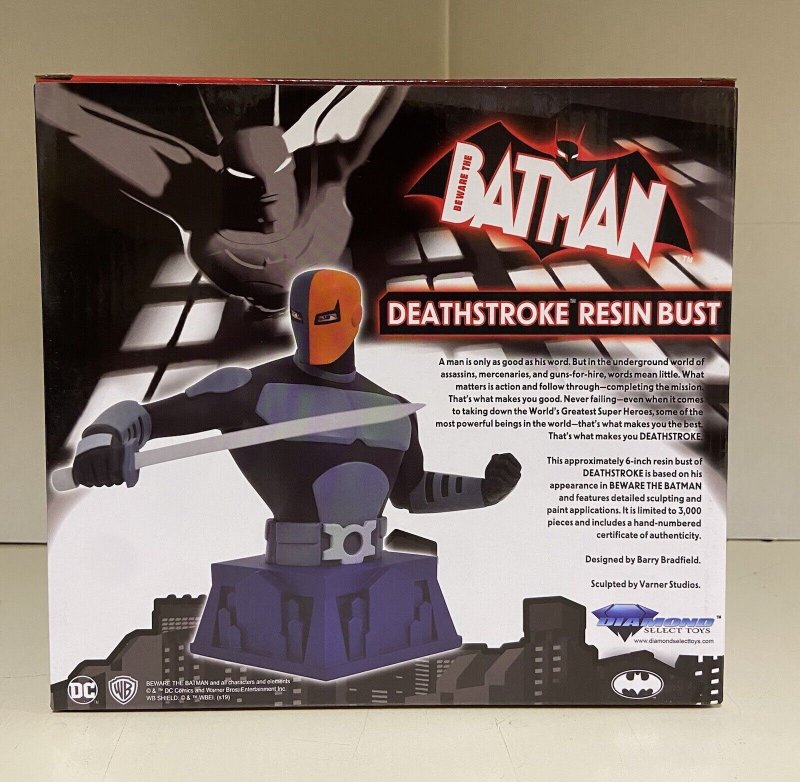 Animated Beware the Batman: Deathstroke Resin Bust Diamond Select Toys