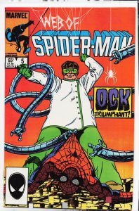 Web of Spider-Man #5 (1985) Spider-Man