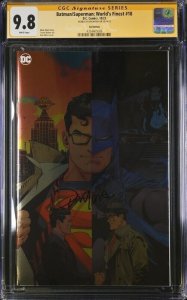 Batman / Superman:World's Finest(2023) #18 (CGC 9.8)Signed Dan Mora Foil Edition