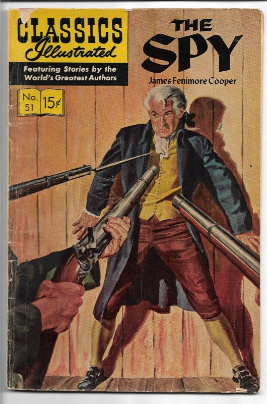 Classics Illustrated #51 (1966) GD HRN 167 (reprint)