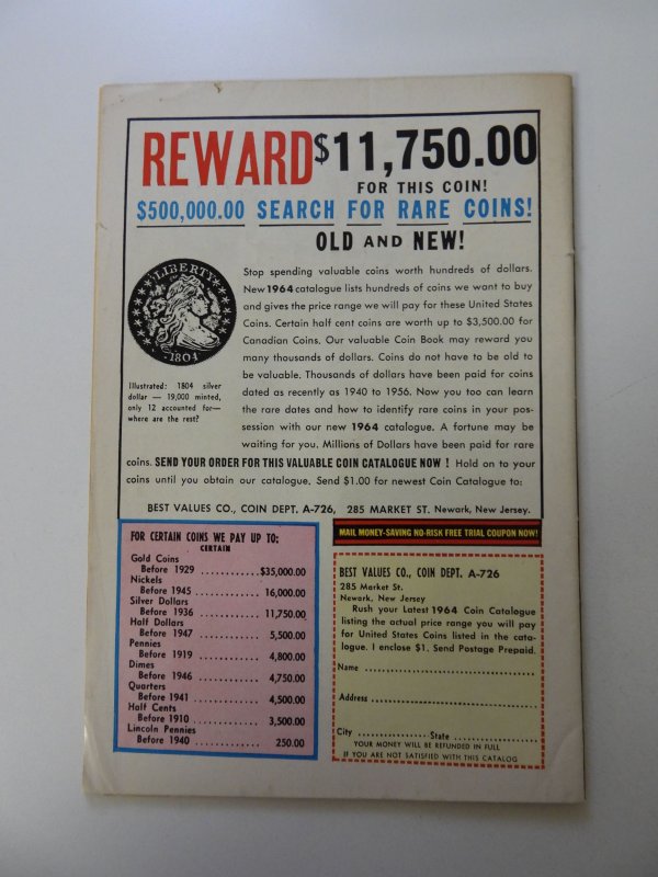 Superman #167 (1964) VG/FN condition