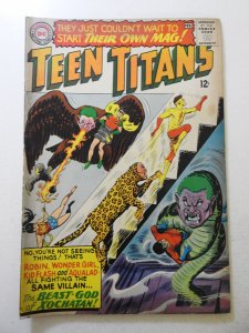 Teen Titans #1 (1966) VG+ Condition stamp fc