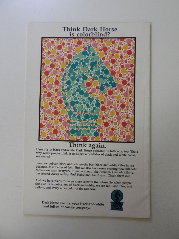 Dark Horse Presents #34 (1989) FN/VF condition