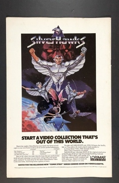 Thundercats #22 (1988) LOW PRINT RUN HARD TO FIND