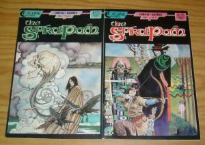 the Spiral Path #1-2 VF/NM complete series - steve parkhouse eclipse comics set