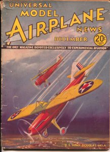 Model Airplane News 12/1934-US Army Douglas 043A fighter plane-Kotuia-G