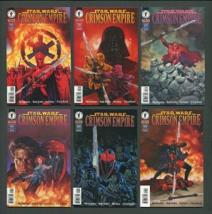 Star Wars Crimson Empire #1  #2  #3  #4  #5  #6  (SET)  9.8 NM-MT  / 1997