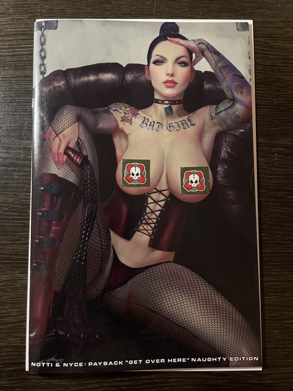 Notti & Nyce Payback #1 SHIKARII Get Over Here TOPLESS TRADES COVER LTD 250 NM+