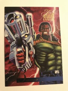 BISHOP #46 card : Marvel Annual 1995 Flair; NM/M;  base, X-Men