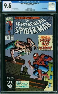 Spectacular Spider-Man #179 (1991) CGC 9.6 NM+