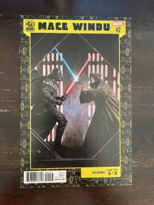 Star Wars Mace Windu Jedi of the Republic #2 Adi Granov variant Marvel NM 9.4