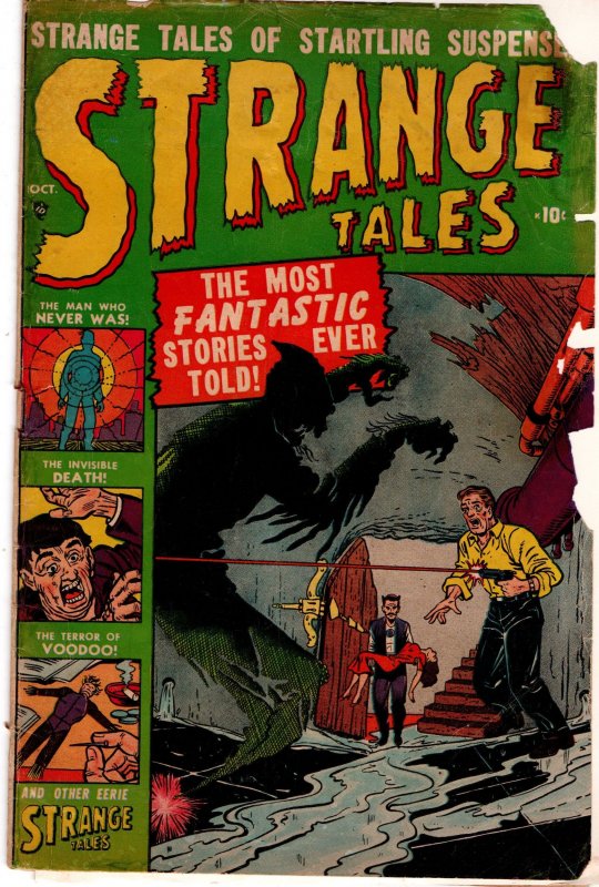 Strange Tales #3 (1951)  FR/G 1.5 1951 Atlas pre-code horror