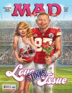 Mad (2nd Series) #36 VF/NM ; DC | Taylor Swift Travis Kelce Spoof