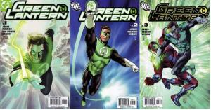 GREEN LANTERN (2005) 1A-3  complete premiere story arc!