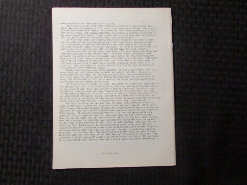 1962 COMIC WORLD Fanzine #11 FN+ 6.5 Robert Jennings - Daredevil Cover