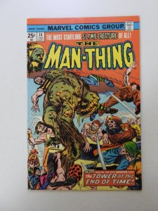 Man-Thing #14 (1975) VG+ condition subscription crease MVS intact