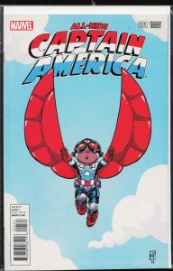 All-New Captain America #1 Young Cover (2015) Captain America