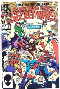 MARVEL SUPER-HEROES SECRET WARS #5, NM, X-Men, Spider-man, 1984  more in store