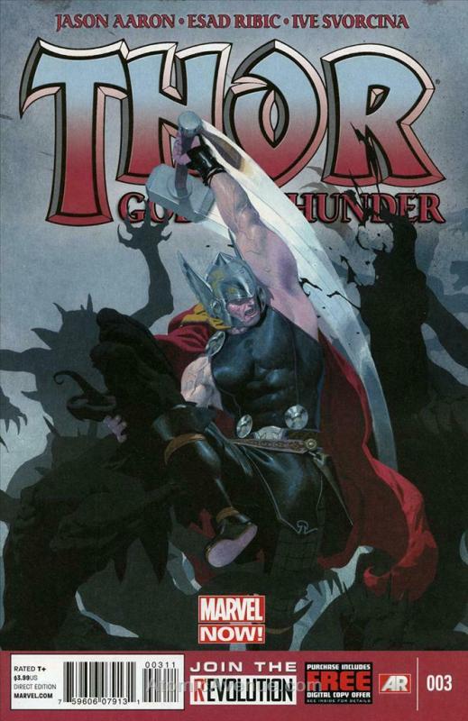 Thor: God of Thunder #3 VF/NM; Marvel | save on shipping - details inside